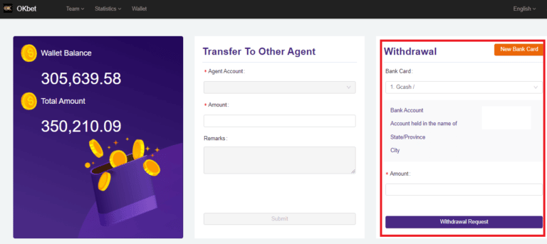 Step 4: Agent Withdraw